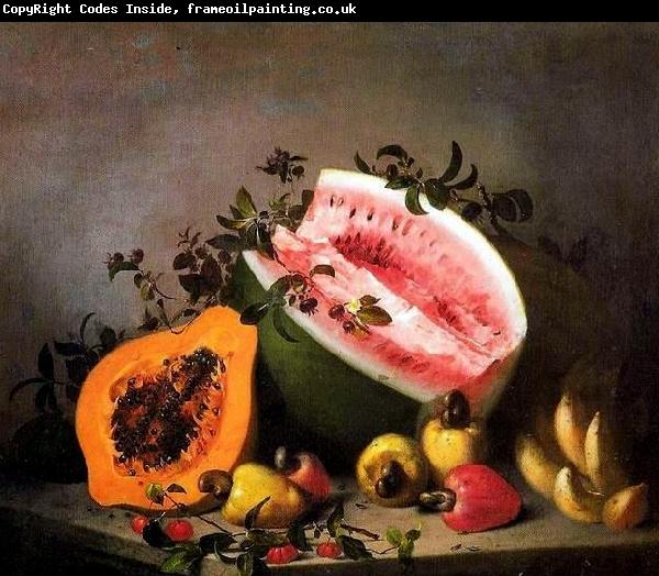 Mota, Jose de la Papaya and watermelon